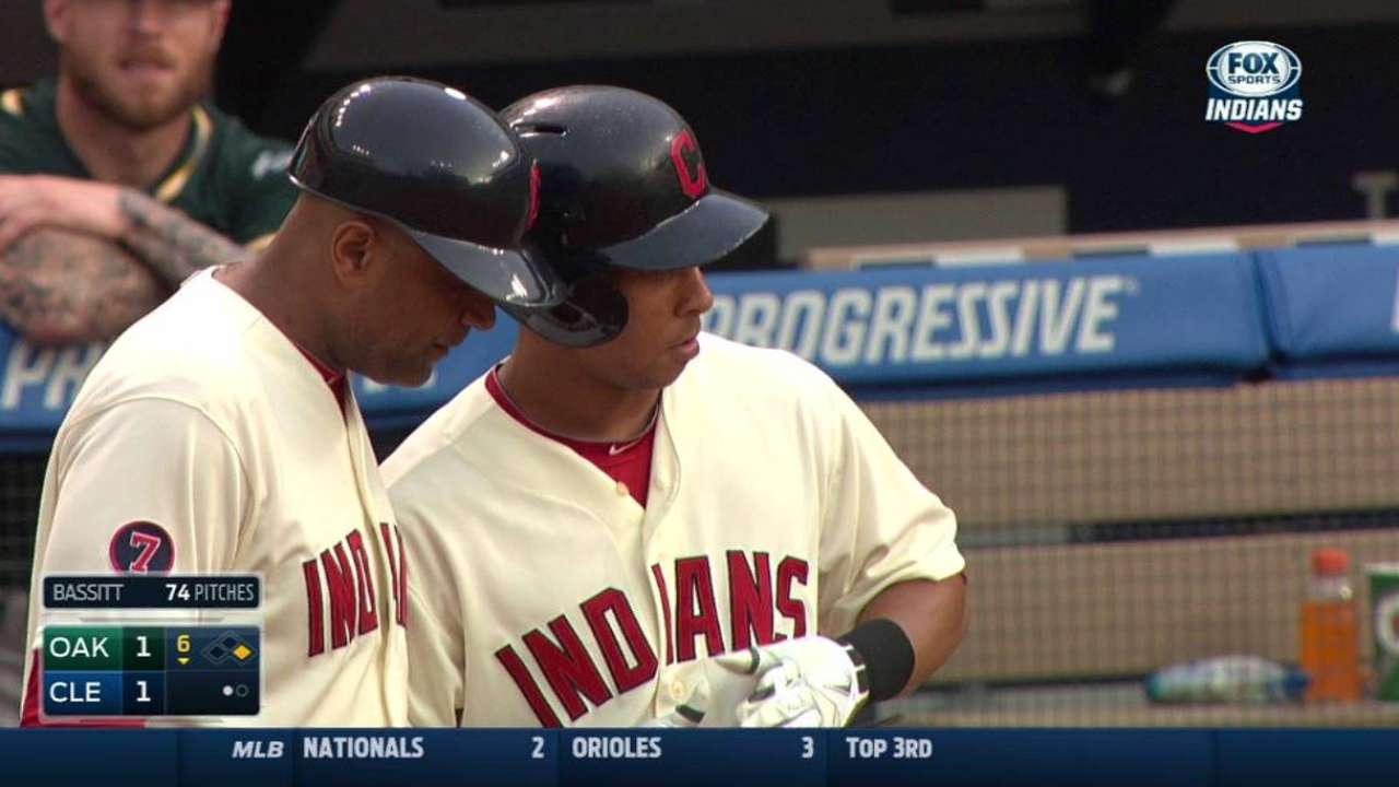 Brantley giving his all through back issues