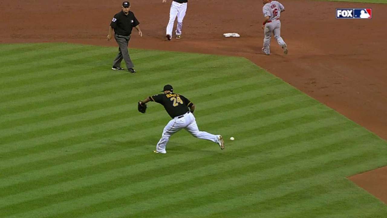 Carpenter scores on an error