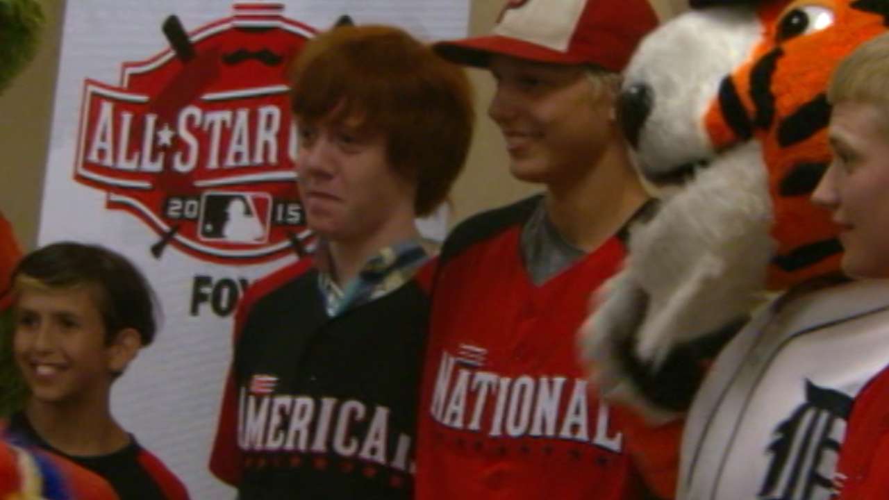 Reds Make-A-Wish reception