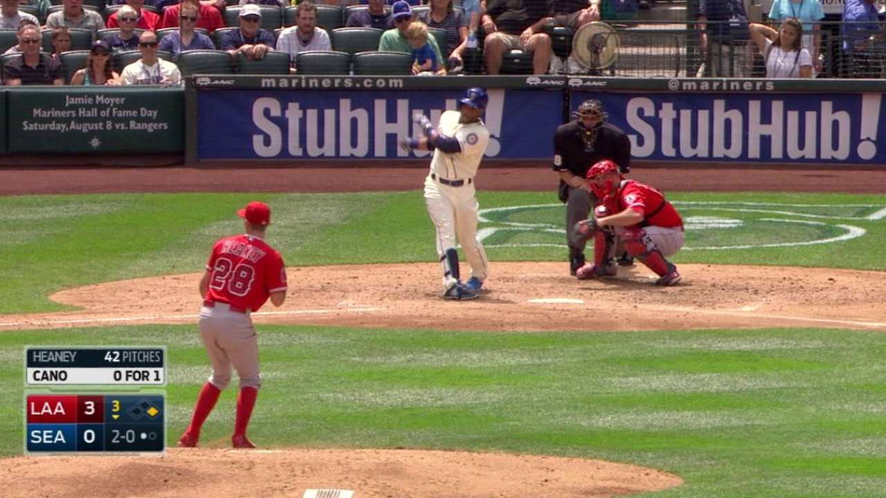 Pujols turns two on liner