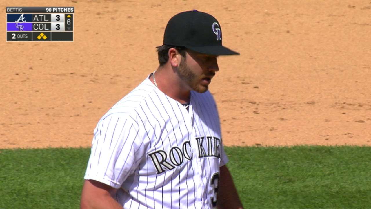 Rockies will be evaluating rotation arms down stretch