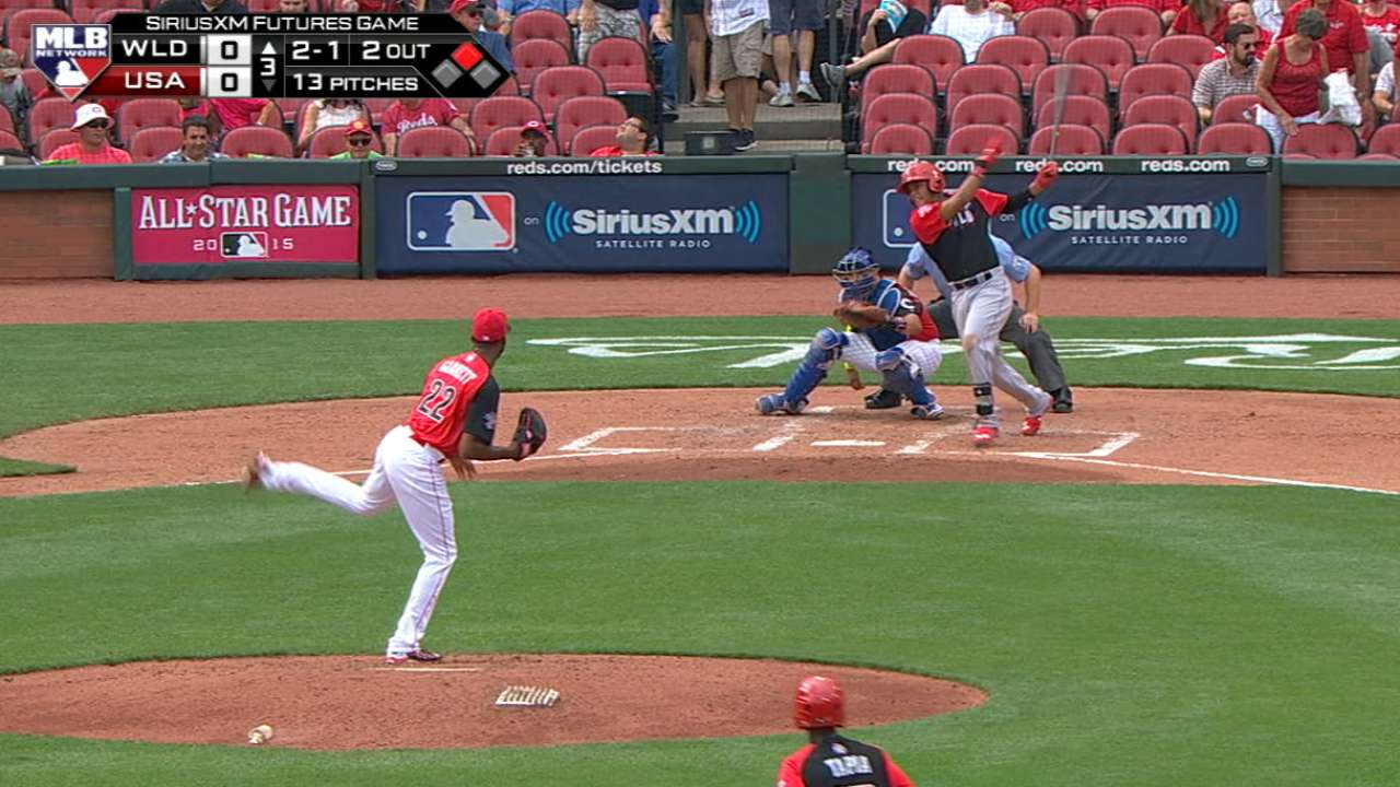 Marte's RBI single