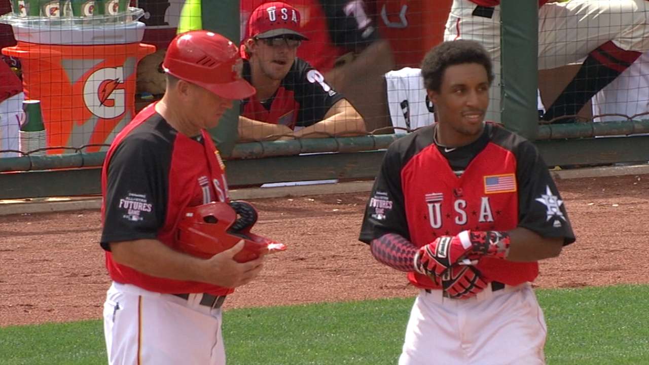 Kemp showcases talent at Futures Game