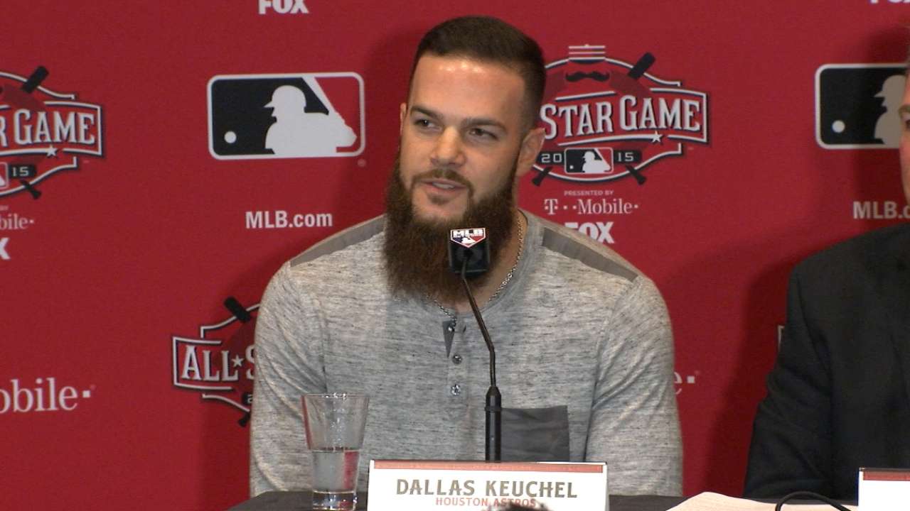 Keuchel named AL starter for All-Star Game