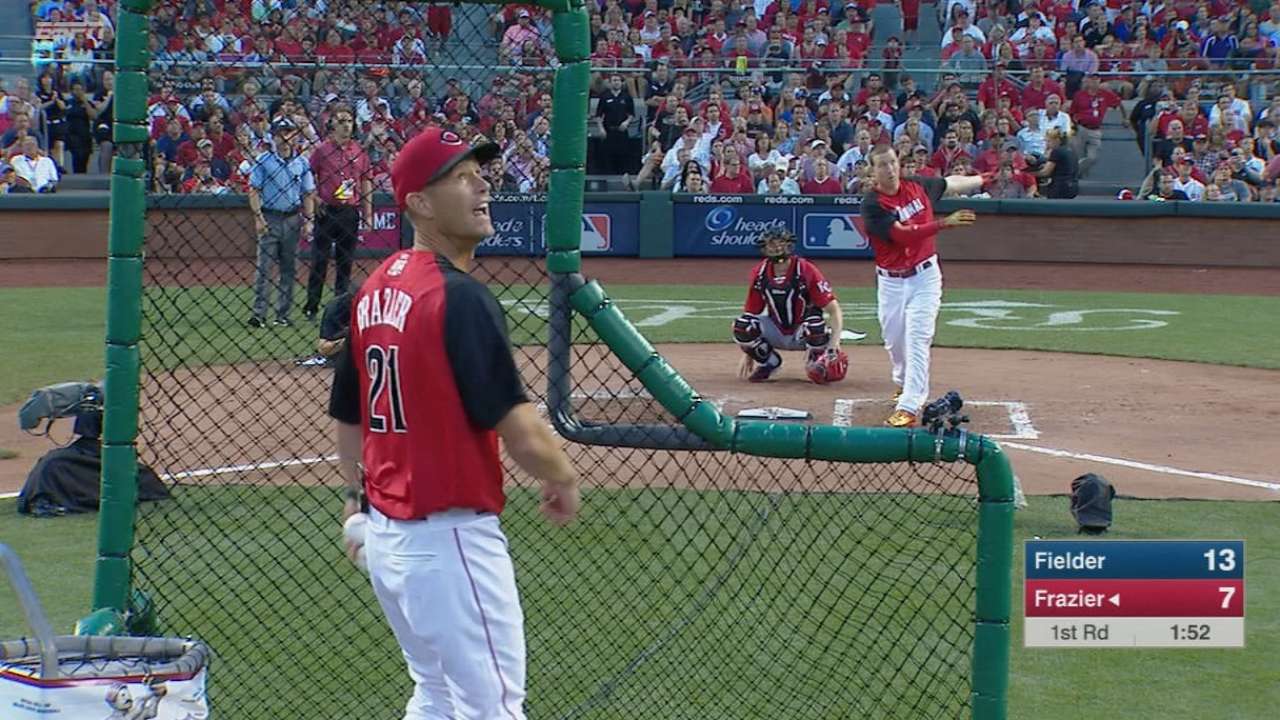 Frazier's 450-foot blast