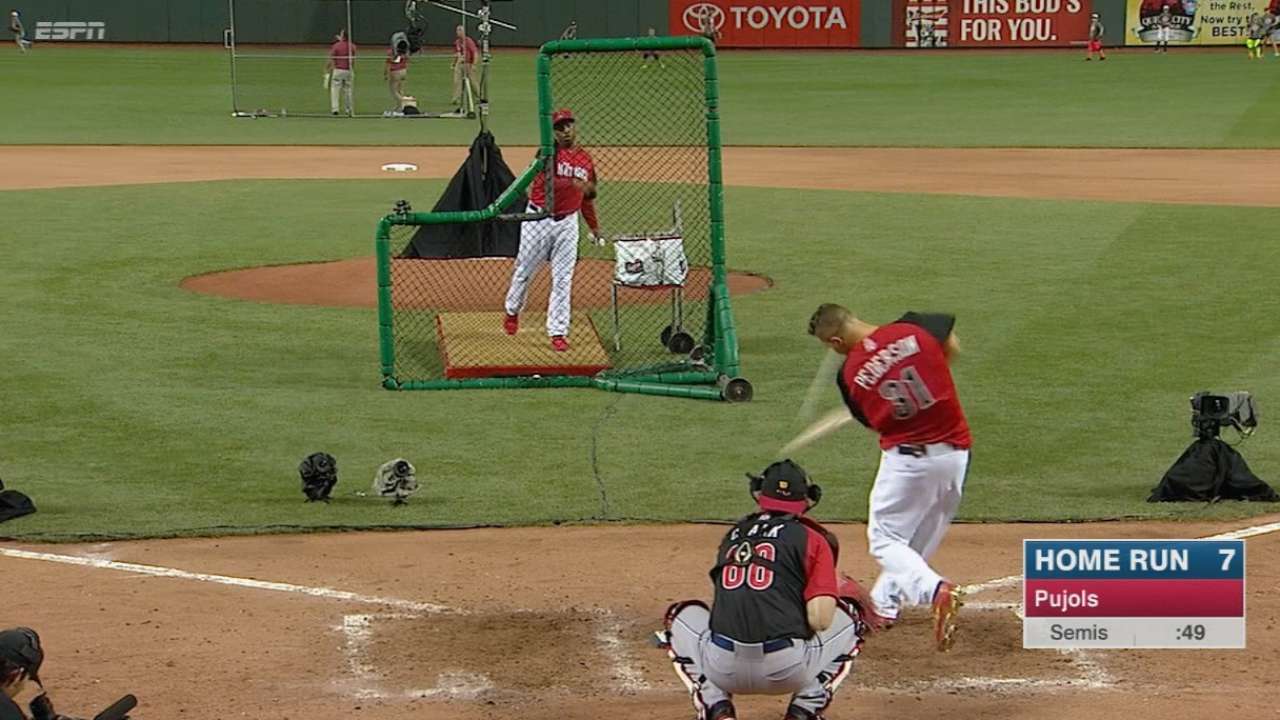 Pederson drills one 448 feet