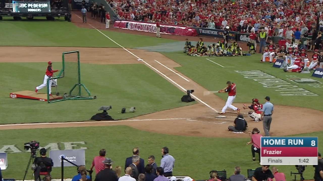 Pederson's 461-foot home run