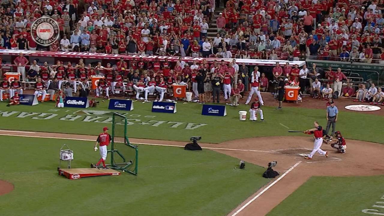 Frazier alegra a Cincinnati al ganar Festival de HR