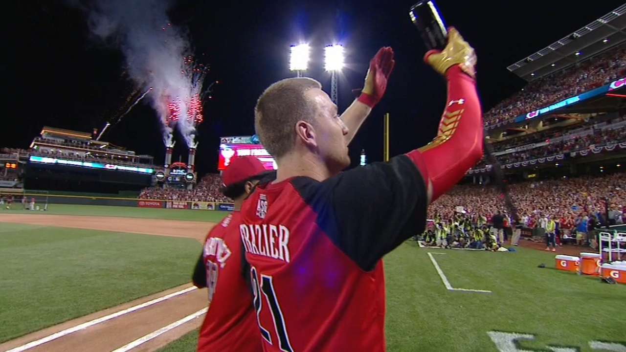 Todd Frazier, de Rojos, ganó el Festival de Jonrones