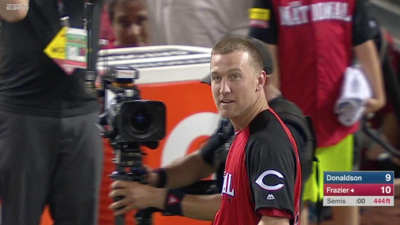 Frazier's 10 homers in Round 2