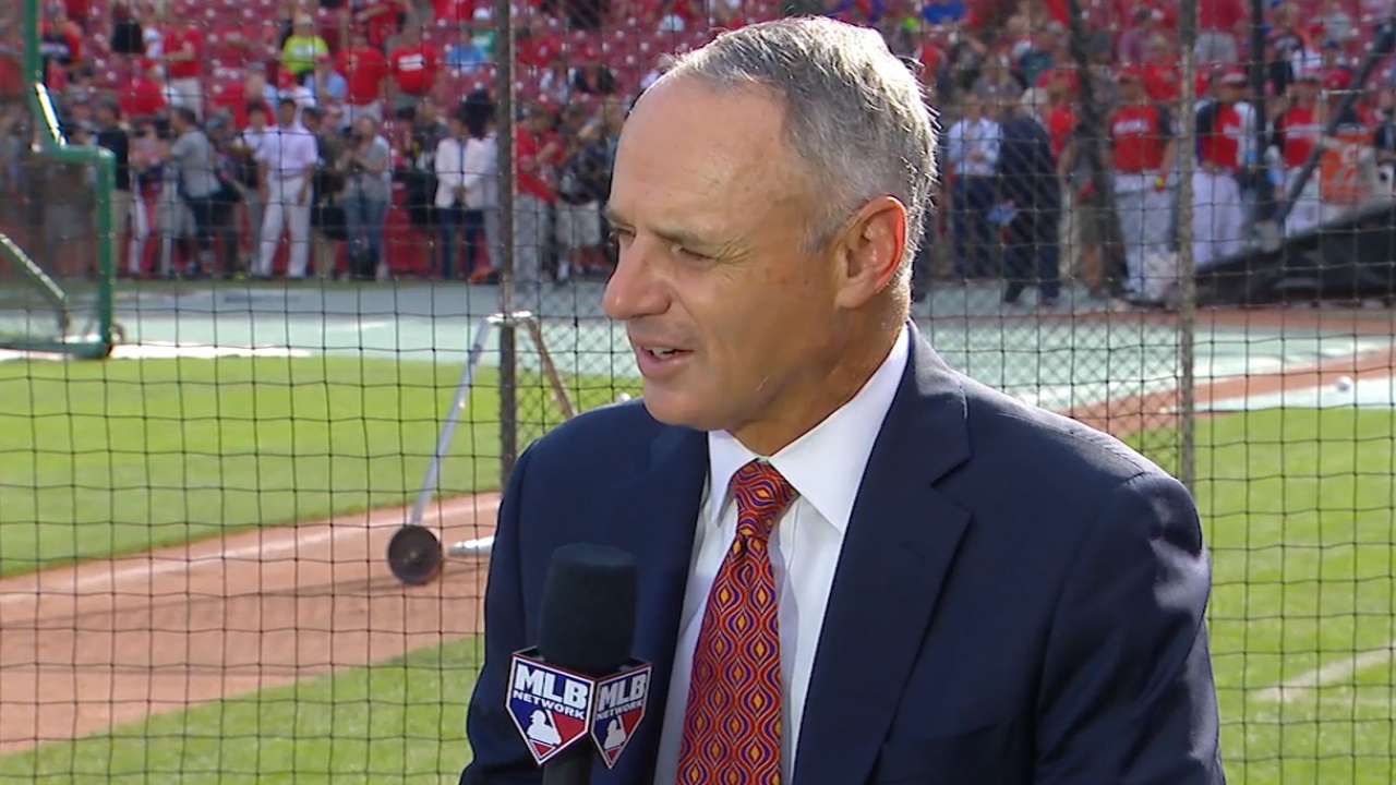 Manfred at the All-Star Game
