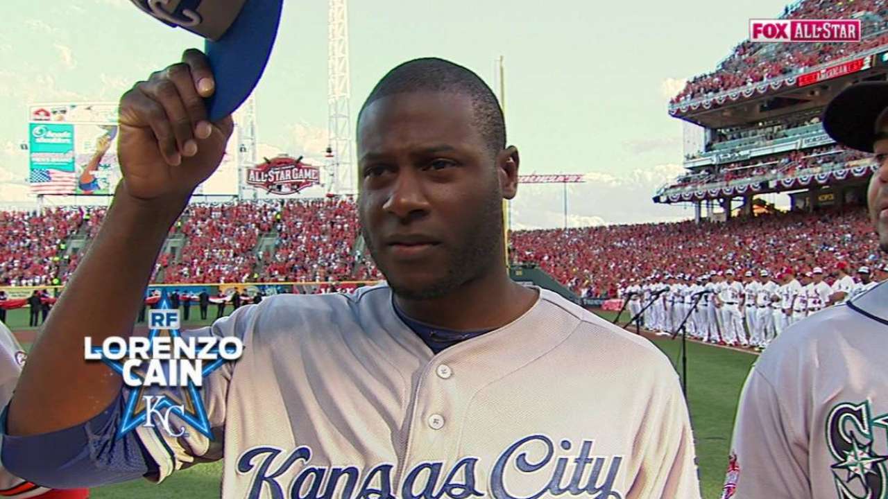 AL All-Stars introduced