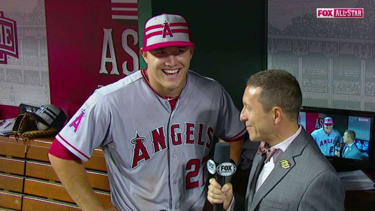 Trout won 2nd straight MVP honor in 2015 ASG