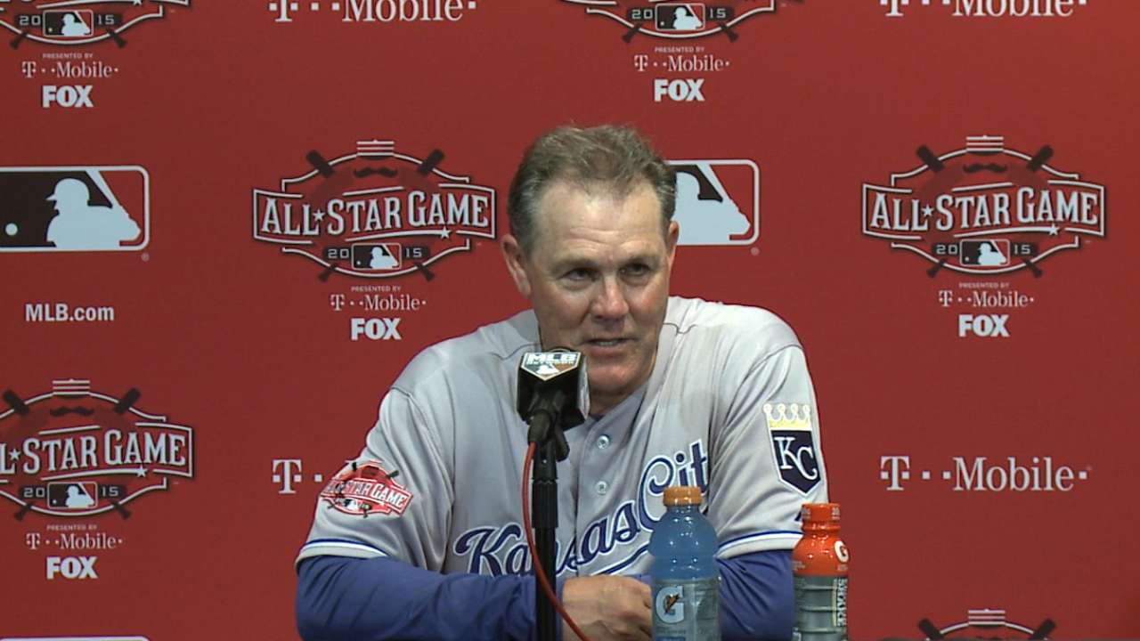 Yost on AL executing game plan