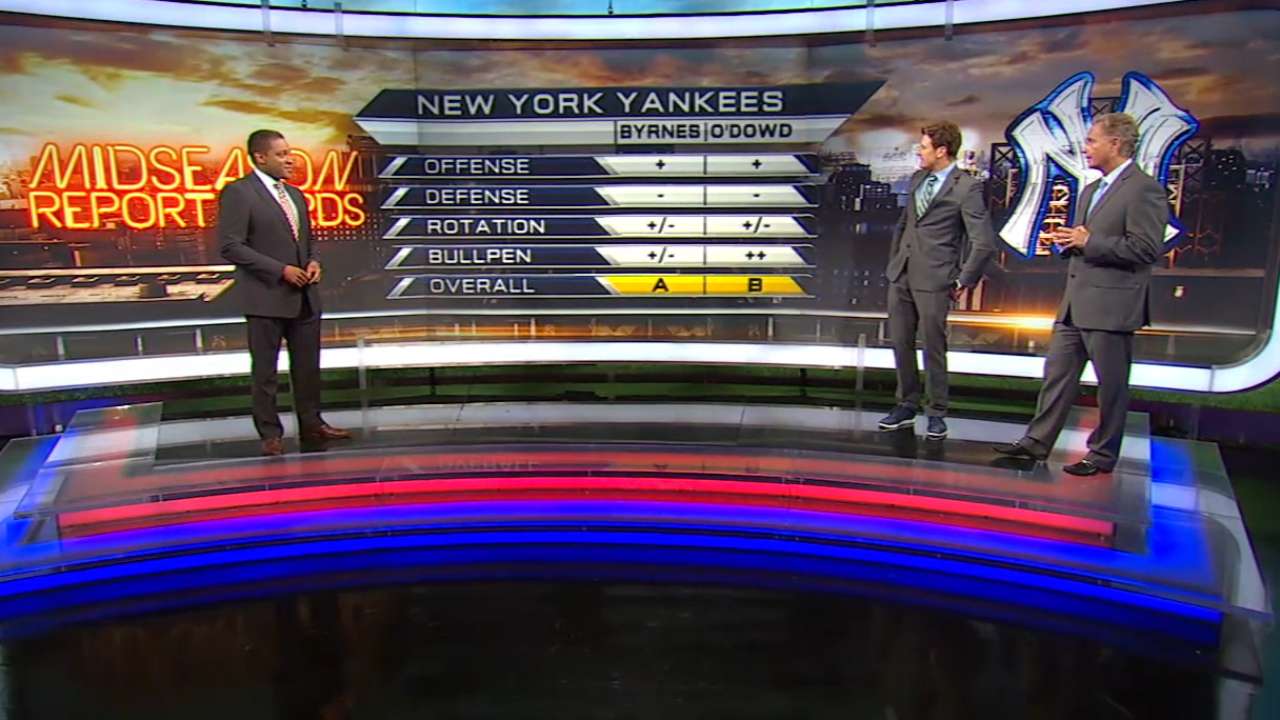 First-half snapshot for AL teams