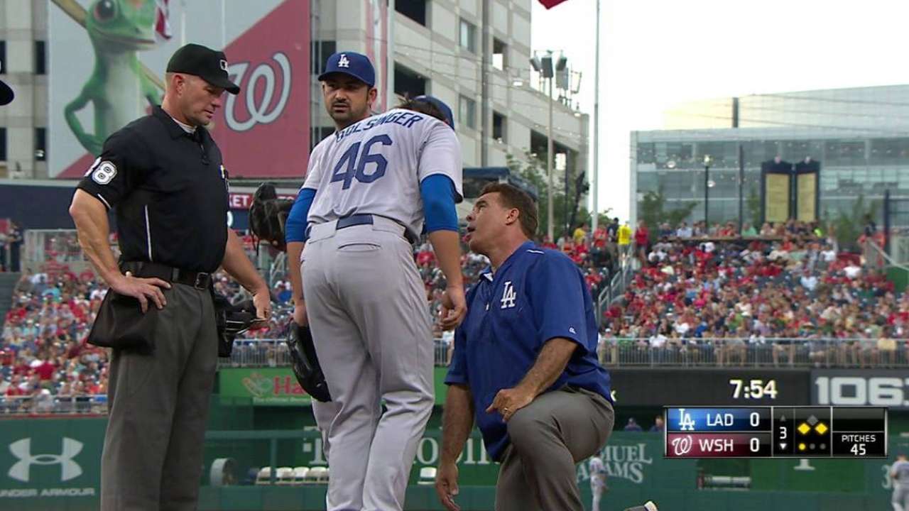 Bolsinger shaken up