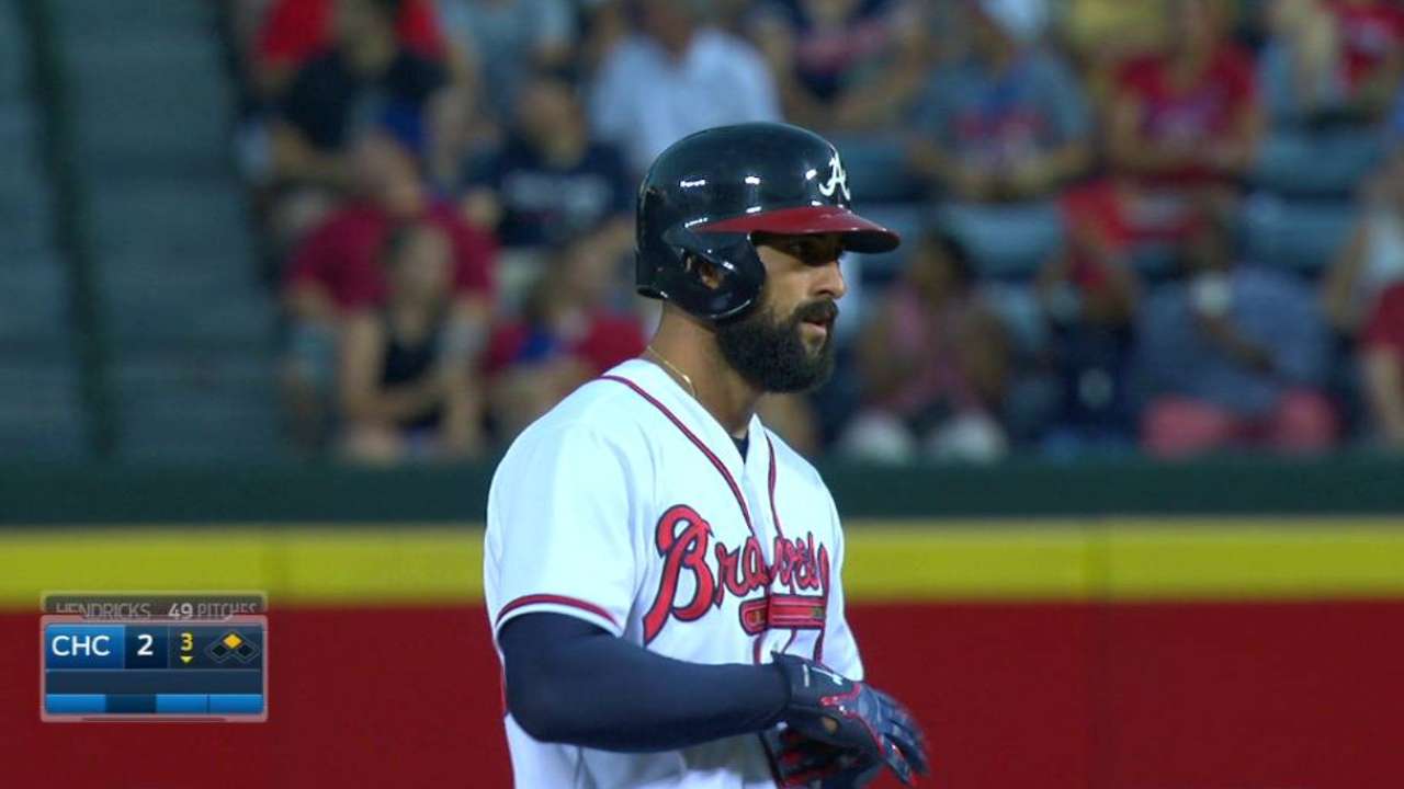 Markakis' RBI double