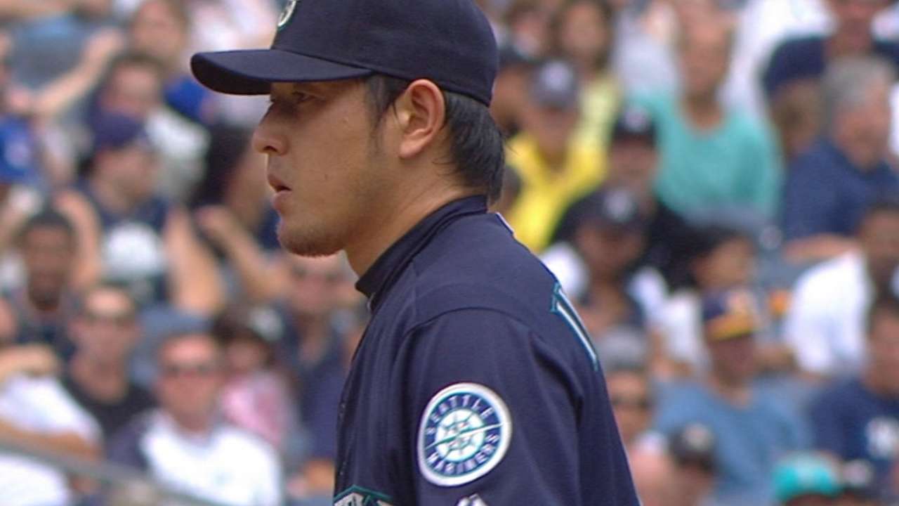 Iwakuma's solid start