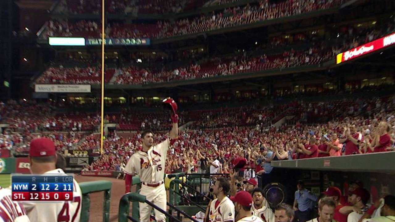 Hitting contagious for Grichuk, Cardinals