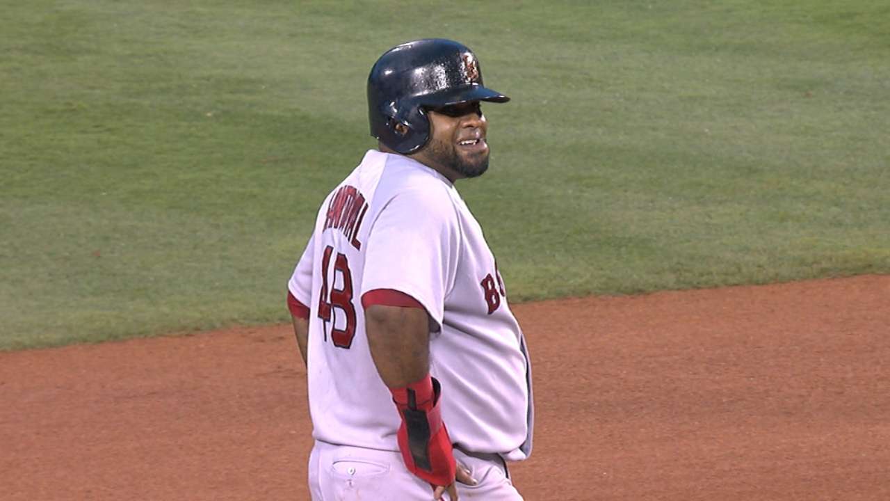 Panda's ground-rule double