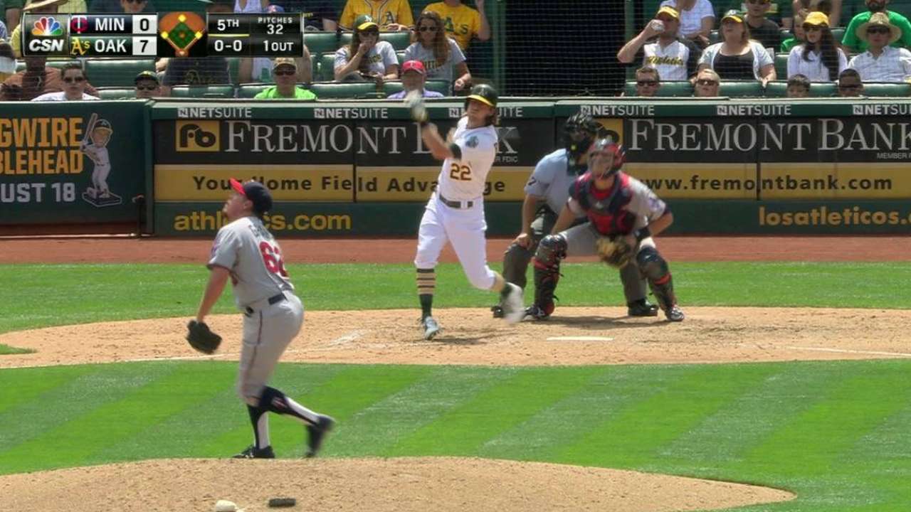 Reddick comanda paliza de Atléticos sobre Mellizos