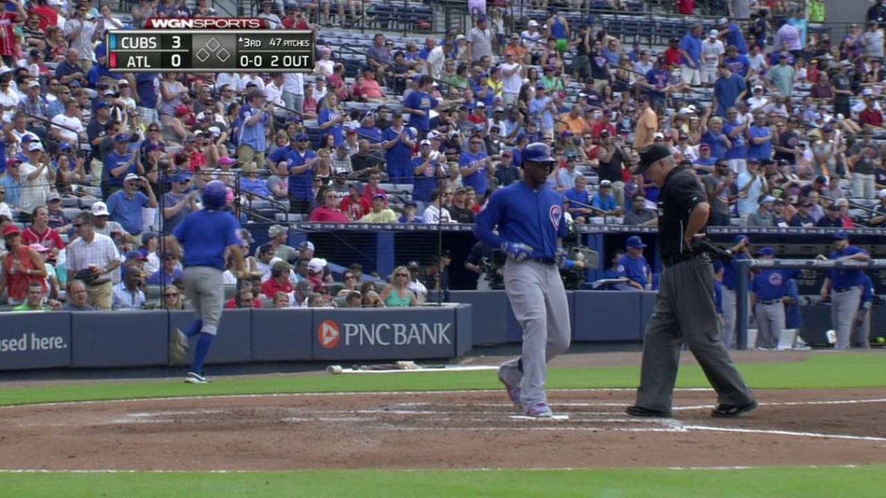 Soler's solo homer