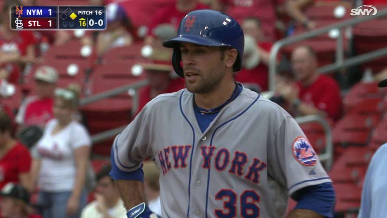 Gilmartin's first MLB hit