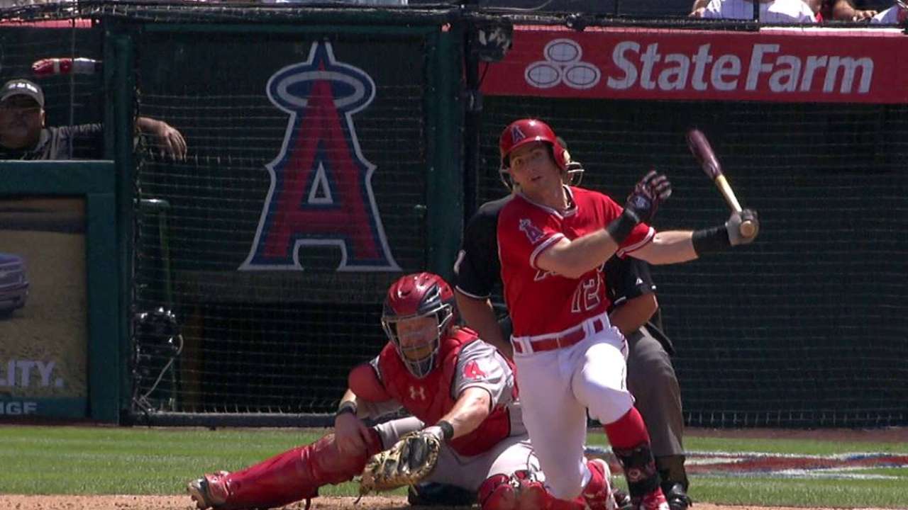 Angels weighing leadoff or power addition