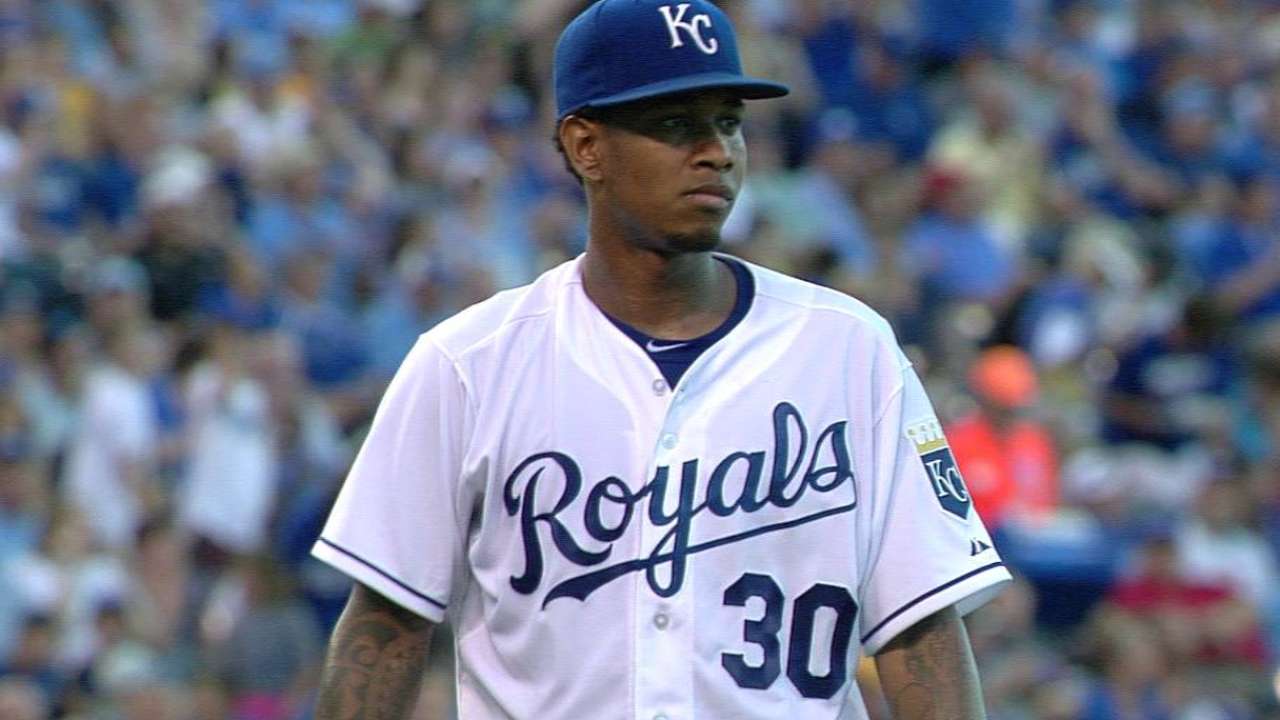 Royals option struggling Ventura to Triple-A