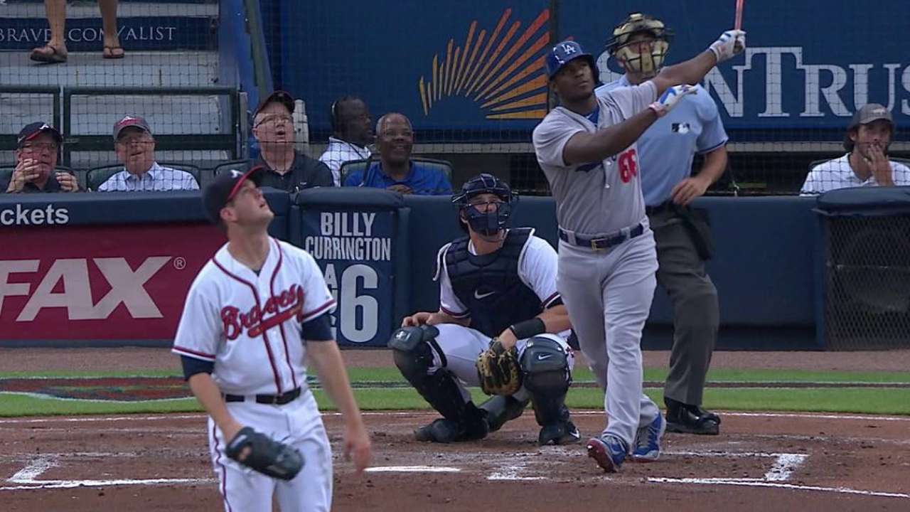 Puig's solo homer