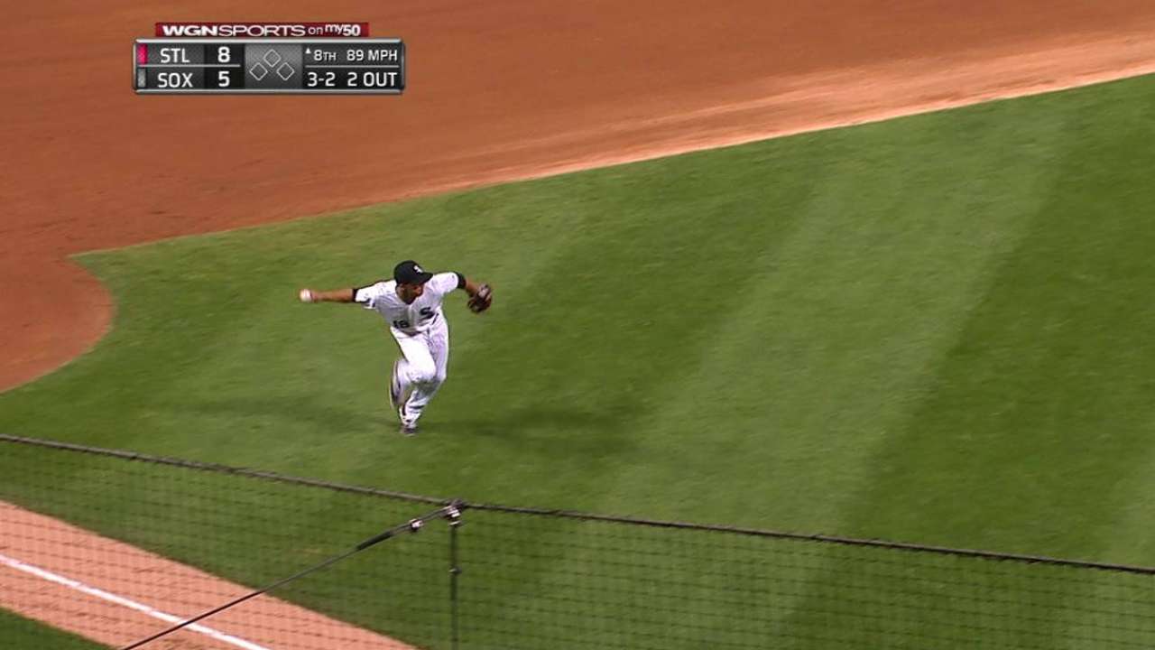 Saladino's barehanded play