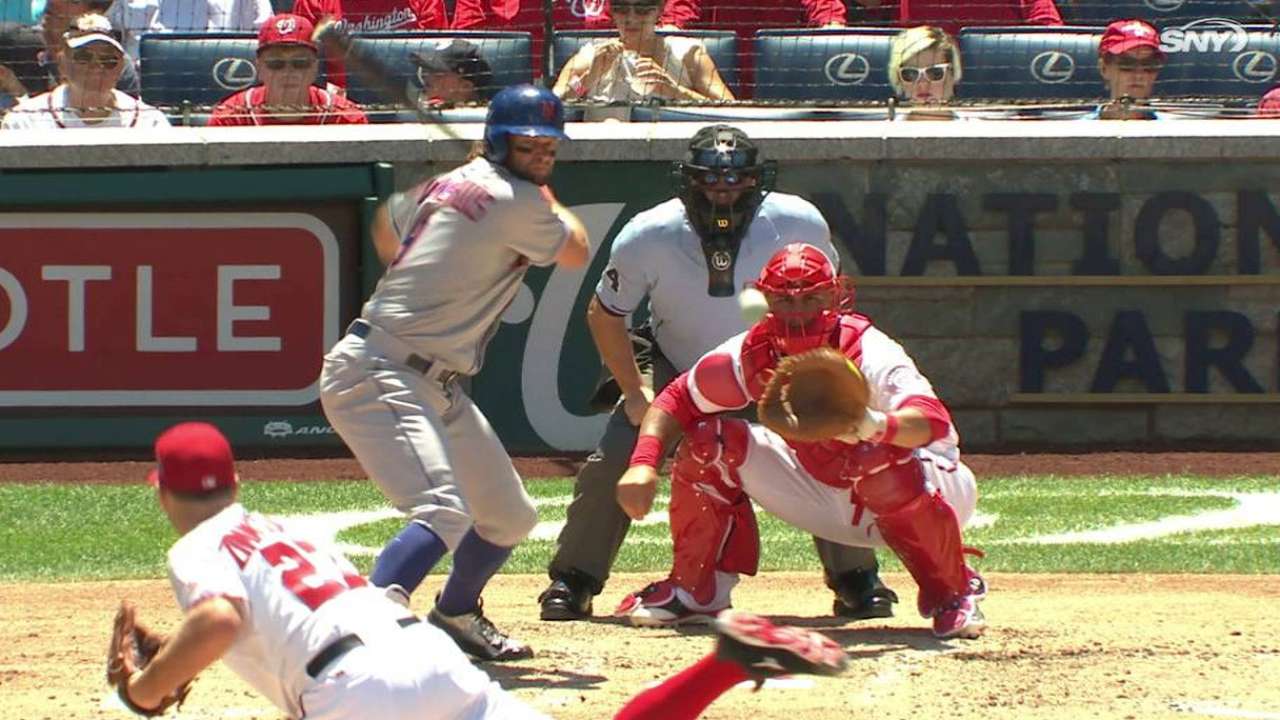 Mets dejaron escapar la serie ante Nacionales en D.C.