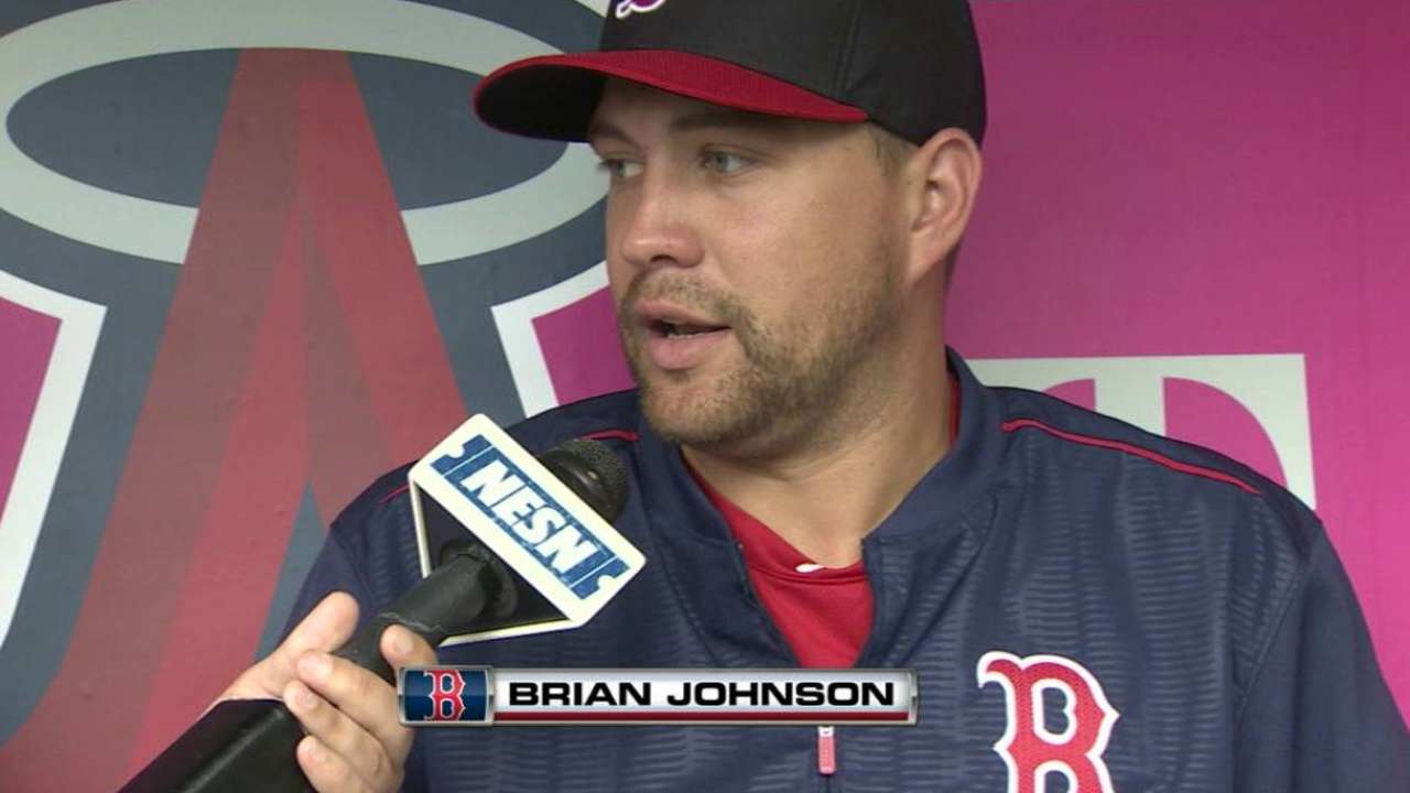 Johnson on making his debut