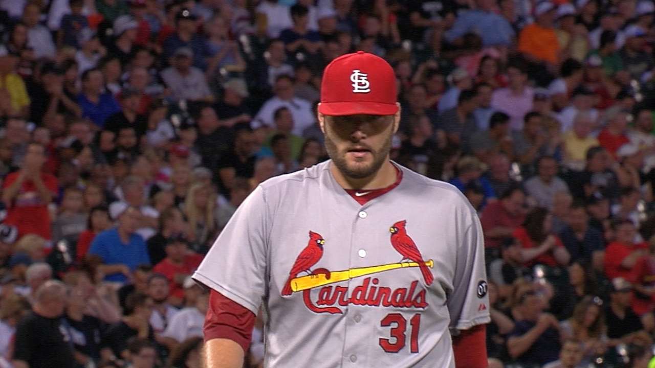 Lynn continues to pitch with no margin for error