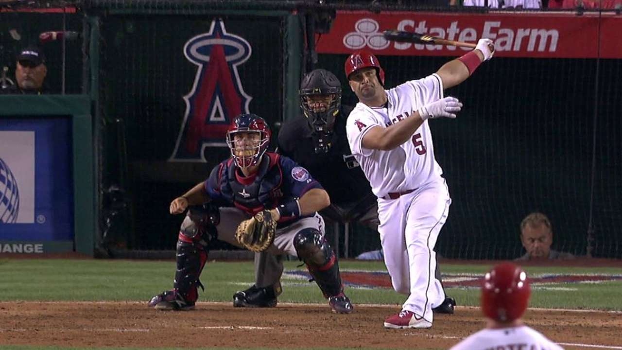Pujols y los Angelinos ganaron su 7mo juego al hilo
