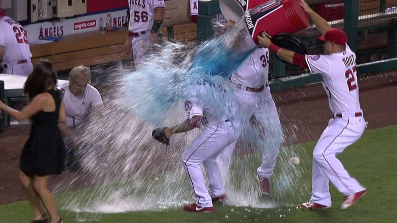 Street doused after 300th save