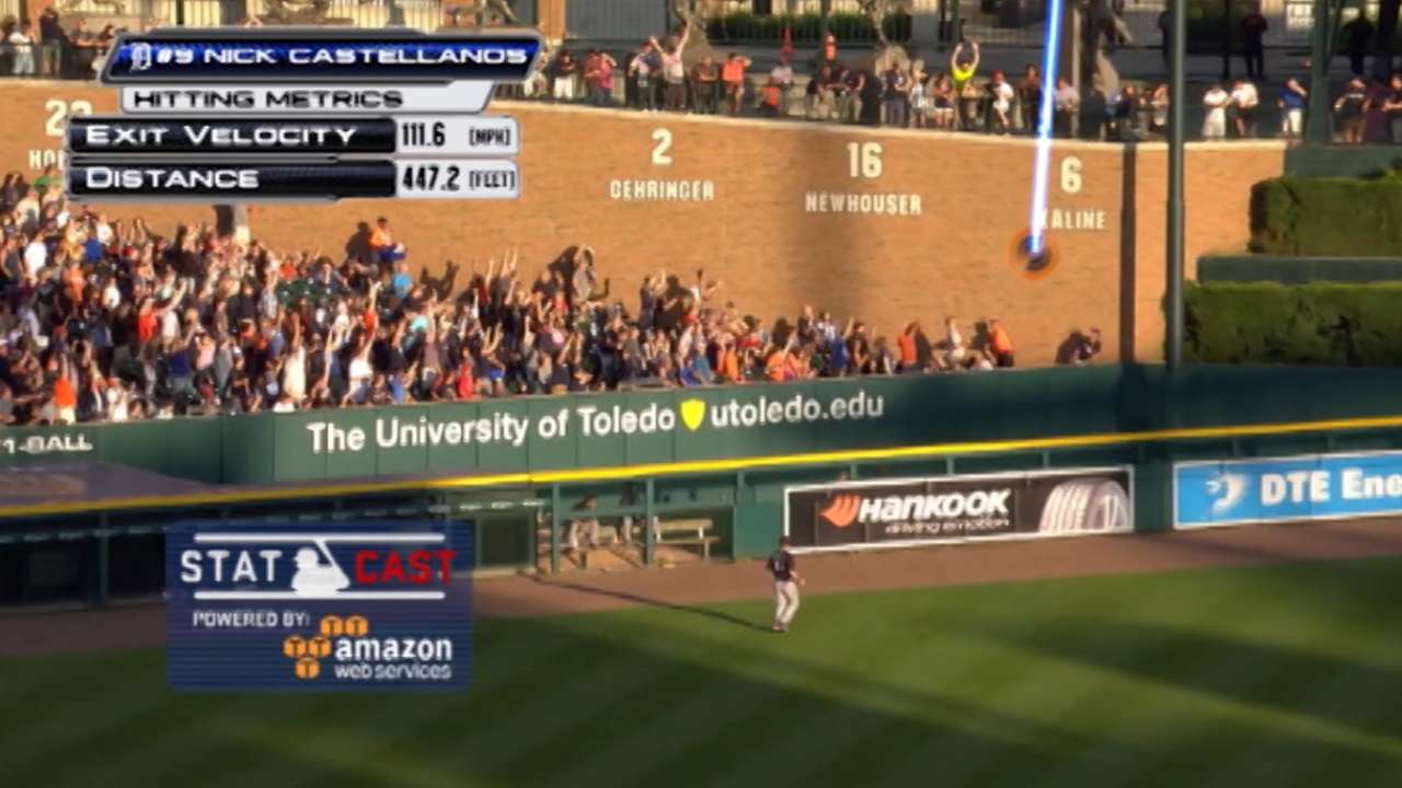 Statcast: Castellanos' huge slam
