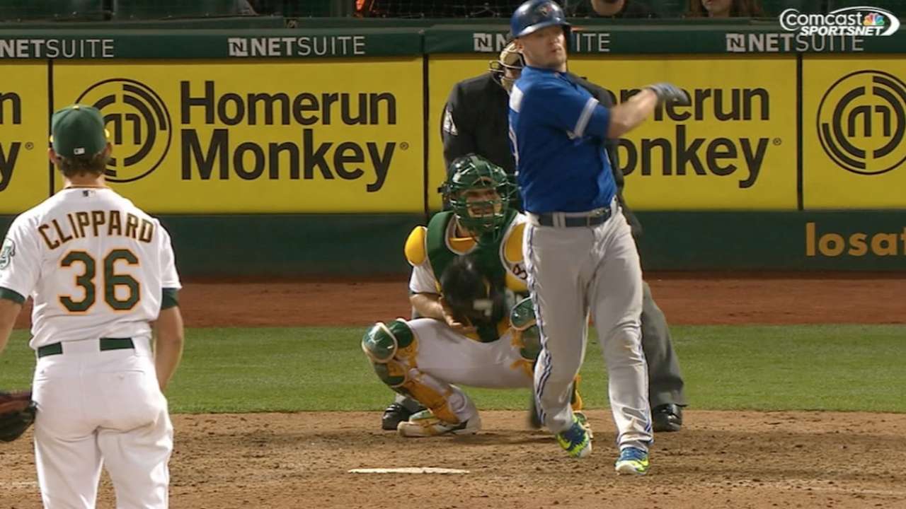 Clippard allows tying run, but limits damage