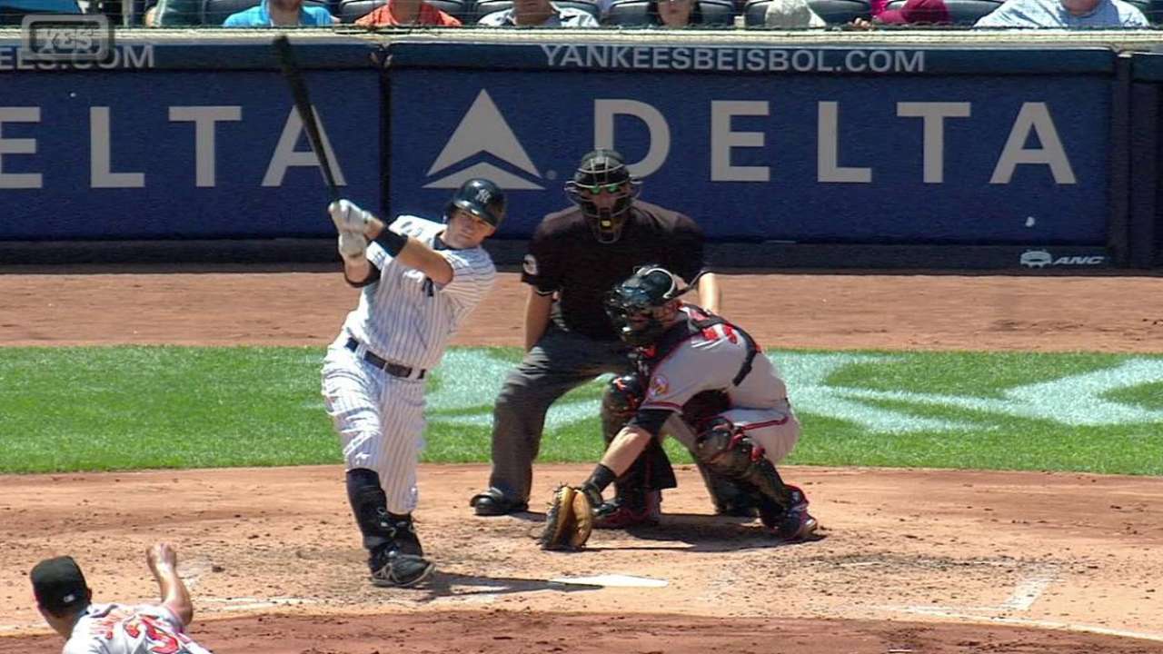 Drew's RBI double