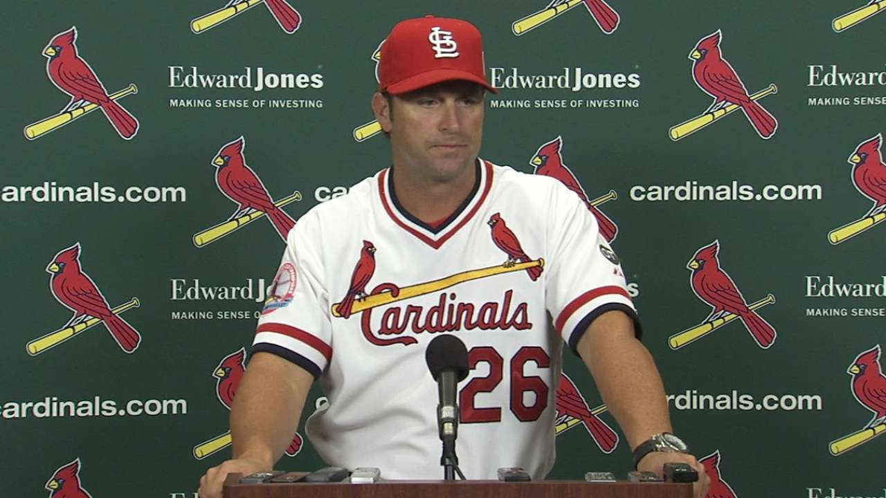 Matheny on Lackey's start