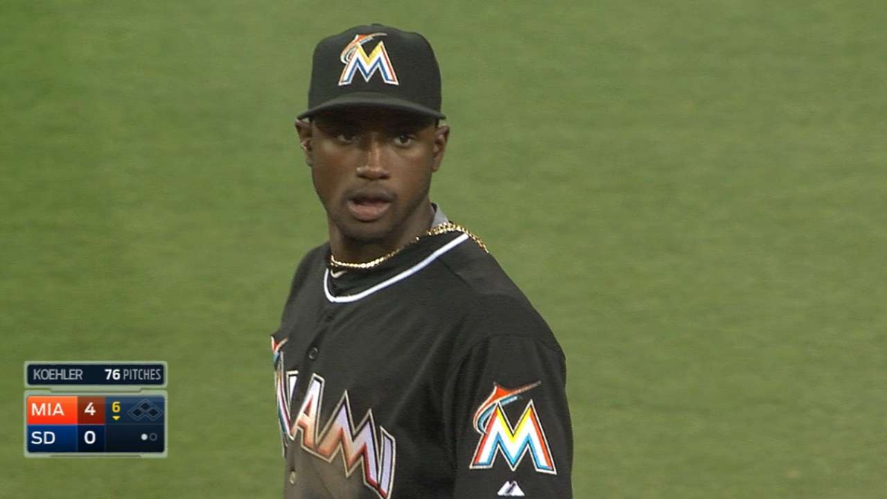 Hechavarria shows his range