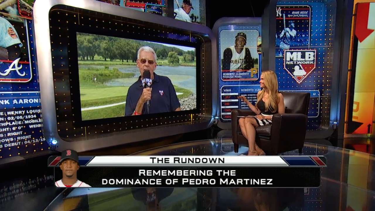 Pedro feels Dominican pride on induction eve
