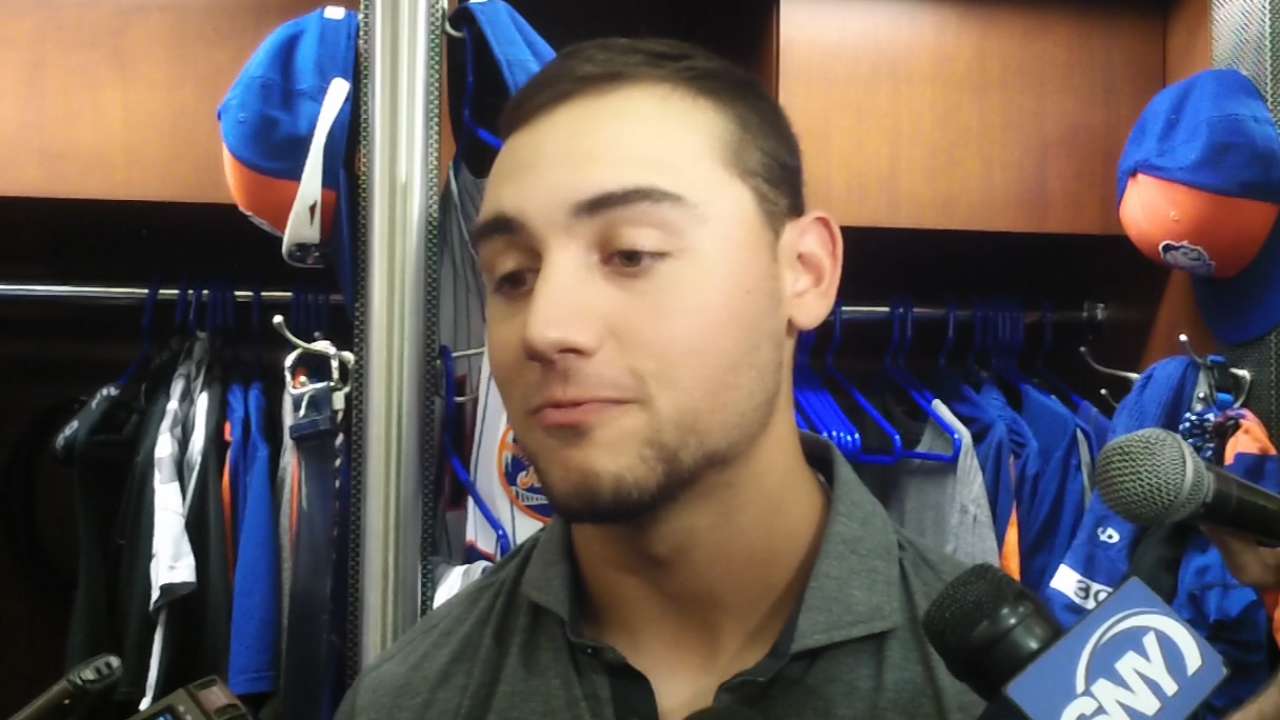 Conforto on first career game