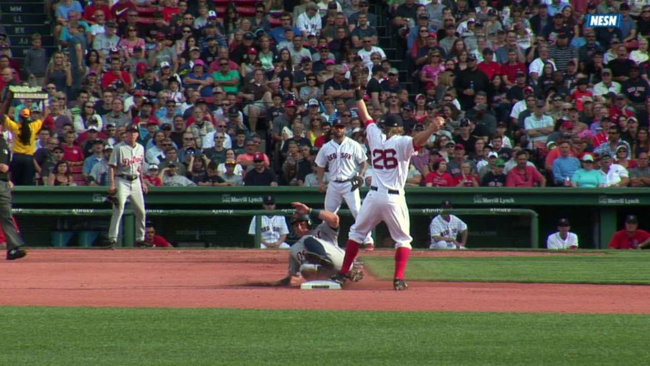 McCann out after challenge