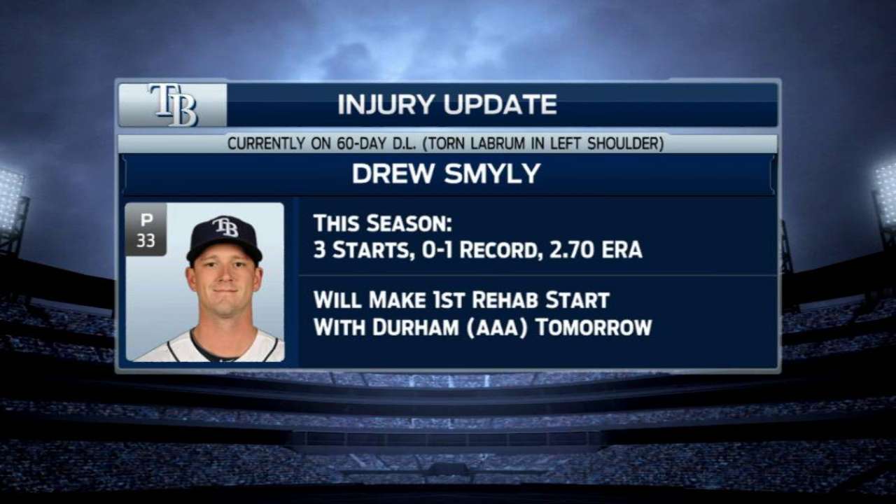 Update on Smyly's injury