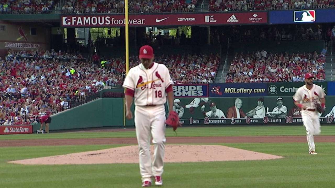 Martinez records strikeout