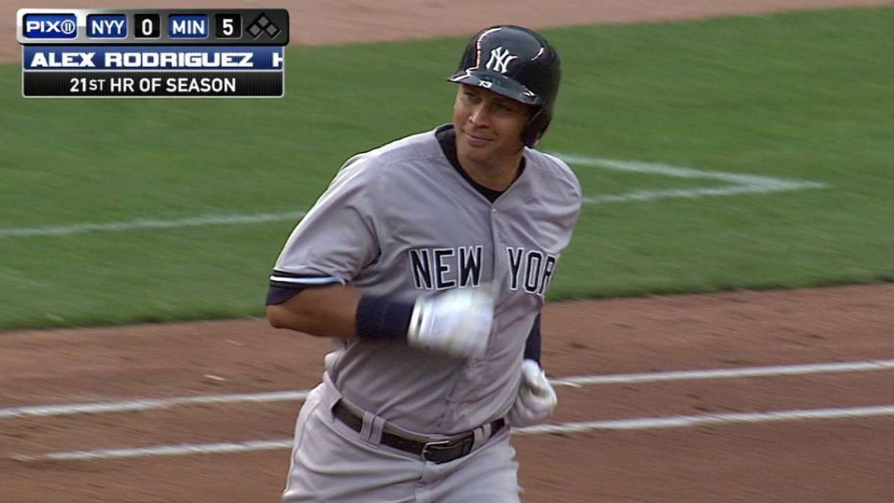 A-Rod's towering blast
