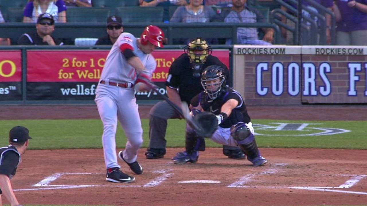 Cueto lleva a los Rojos a victoria sobre los Rockies
