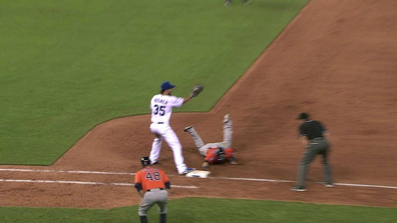 Royals turn two, call stands