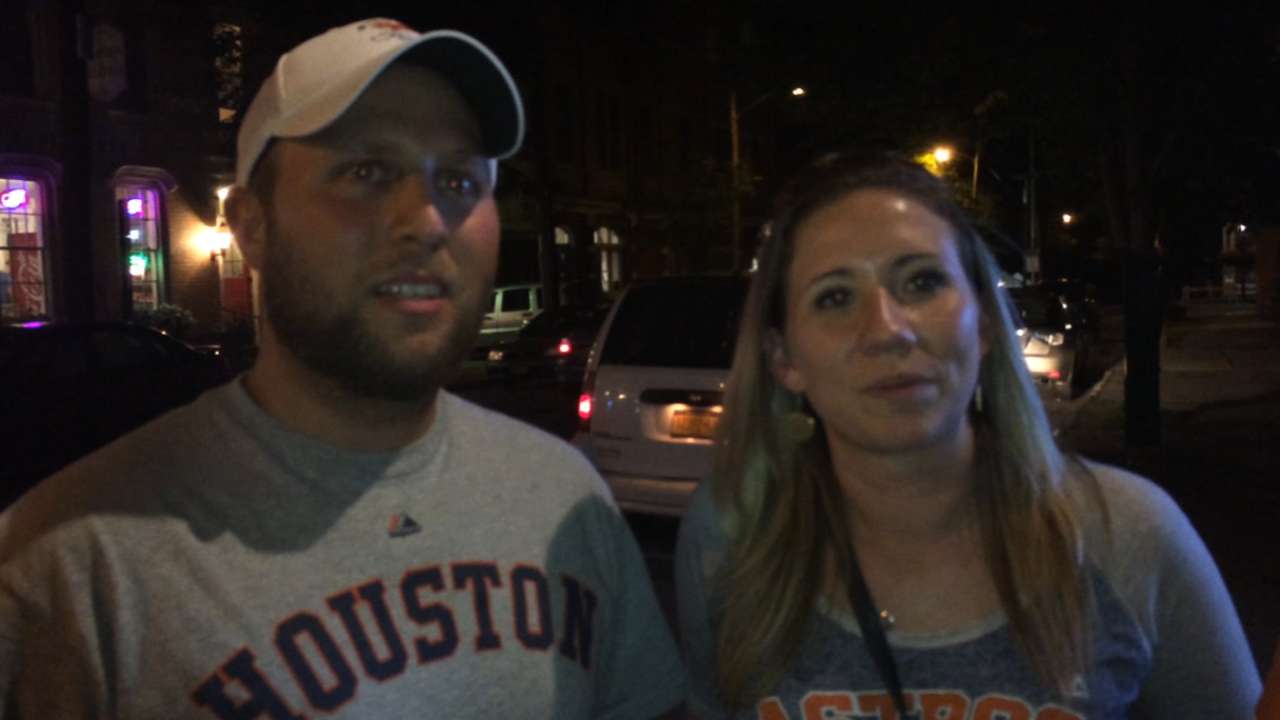 Astros fans trek to Cooperstown